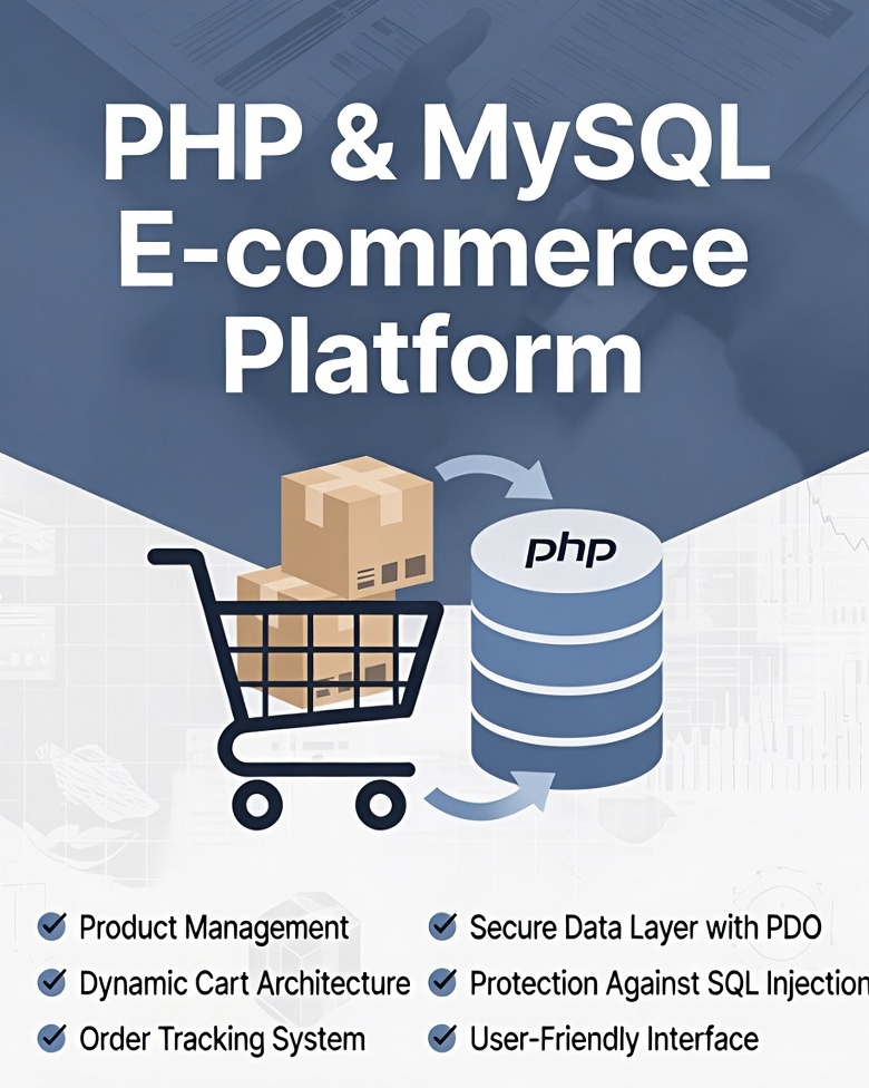 PHP & MySQL Tabanlı E-Ticaret Platformu